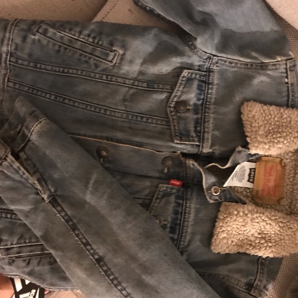 Boys Levi’s Sherpa lined Jean Jacket